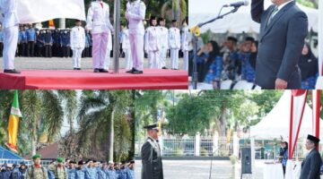 Wakil Bupati Aceh Tamiang Jadi Irup pada Upacara Peringatan Hari Lahir Pancasila