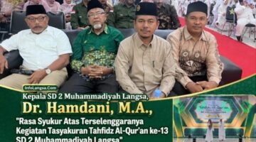 164 Siswa SD 2 Muhammadiyah Langsa Khatam Hafalan, Tasyakuran Tahfidz Ke-13 Berlangsung Khidmat