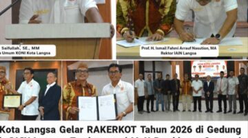 RAKERKOT KONI Kota Langsa 2026 Rumuskan Strategi Pembinaan Atlet Menuju PORA XV
