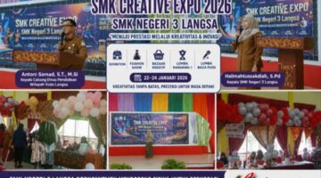 SMK Negeri 3 Langsa Gelar SMK CREATIVE EXPO 2026, Wadah Kreativitas, Sportivitas & Jiwa Wirausaha Siswa