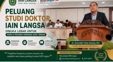 PASCASARJANA IAIN LANGSA PROMOSIKAN PROGRAM S2 & S3 KE GURU & ASN KEMENAG ACEH TENGAH