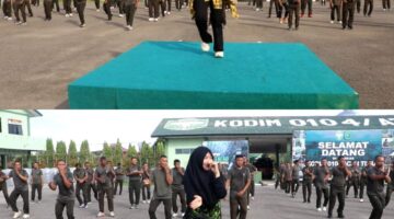 Fisik Prima, Tugas Maksimal: Kodim 0104/Aceh Timur Perkuat Kesiapan Prajurit Lewat Olahraga Rutin