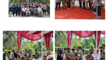 DANRAMIL 08/RANTAU HADIRI SERAH TERIMA RUMAH ACEH MANDIRI DI ALUR MANIS