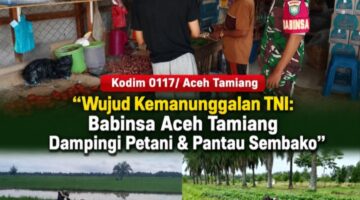 DARI PASAR KE SAWAH: BABINSA ACEH TAMIANG JAGA STABILITAS PANGAN