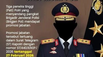 Tiga Brigjen Pol Dapat Promosi Jabatan, Bagian dari Mutasi 54 Pati dan Pamen Polri