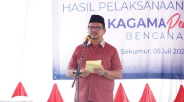 Terima 26 Unit Huntara, Bupati Armia Apresiasi Kepedulian Nyata KAGAMA