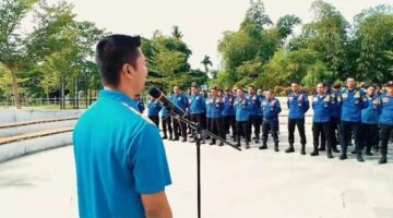 KABID DAMKAR BPBD LANGSA GELAR APEL KESIAPSIAGAAN, TEKANKAN DISIPLIN DAN PROFESIONALITAS