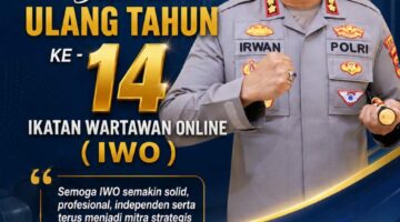 Hut Ke 14 IWO Aceh Timur: Kapolres Aceh Timur Harapkan Pres Dan Kepolisian Bersinergi Jaga Kondusifitas Daerah.