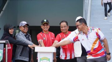 Pangdam Iskandar Muda Resmi Buka Turnamen Sepak Bola U-43 Se-Aceh Pangdam IM Cup Tahun 2026, di Stadion Harapan Bangsa.