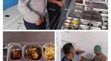 Polres Aceh Tamiang Lakukan Pengawasan dan Uji Sampel Makanan di SPPG Yayasan Kemala Bhayangkari Perkebunan Pulau Tiga