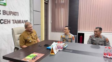 Kapolres Aceh Tamiang Jalin Silaturahmi dengan Bupati, Perkuat Sinergi Membangun Daerah