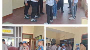 Wakapolres Aceh Tamiang Periksa Senjata Dinas Jajaran Polsek, Ini Pesannya