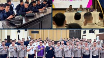 Lapas Lhokseumawe Ikuti Mapping dan Tes Psikologi Pemegang Senjata Api Bersama Polres Lhokseumawe.