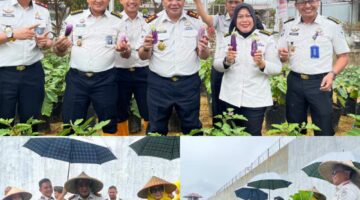 Tingkatkan Produktivitas, Kanwil Ditjenpas Aceh Dorong Optimalisasi Lahan UPT Pemasyarakatan