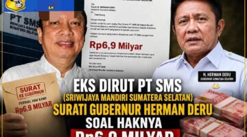 Sarimuda Buka Suara, Minta Gubernur Herman Deru Tuntaskan Pengembalian Dana Rp6,9 Miliar