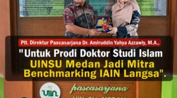 IAIN Langsa Benchmarking Ke UINSU Medan, Perkuat Tata Kelola Doktor Studi Islam