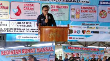 Pemkab Deli Serdang dan IWO Perkuat Sinergi Melalui Bakti Sosial