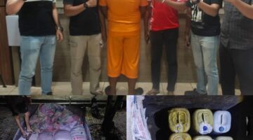 Satreskrim Polres Nagan Raya Amankan Tiga Terduga Pelaku Penyalahgunaan Pupuk Bersubsidi dan Bio Solar Bersubsidi.