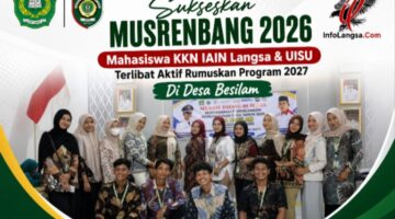 Musrenbang Desa Besilam 2026 Libatkan Mahasiswa KKN IAIN Langsa & UISU, Matangkan Rencana 2027