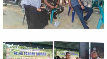 Gerakan Pangan Murah di Lubuk Sidup Bantu Tekan Harga Sembako di Aceh Tamiang