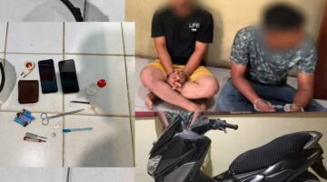 Polres Bireuen Buru Pelaku Curanmor, Dua Pelaku Ditangkap Positif Sabu