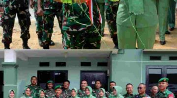 Komitmen Kesejahteraan TNI AD: Penyerahan Rumah Dinas Bantuan KASAD Kepada Prajurit Kodim 0104/Atim