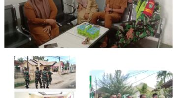 Koramil 08 Rantau: Kreatif, dari Sawah hingga Perkuat Sinergitas TNI-Polri