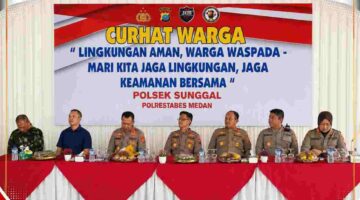 Kapolrestabes Medan Apresiasi Kinerja Polsek Medan Sunggal, Kapolsek Medan Sunggal Berkomitmen Tingkatkan Pelayanan Publik