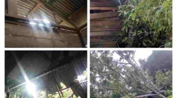 Puting Beliung Landa Desa Paya Tampah, 4 Rumah Warga di Karang Baru Rusak