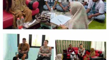 Cegah Tawuran Pelajar, Sat Intelkam Polres Aceh Tamiang Koordinasi dengan Dua Sekolah