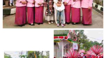 KB-TK Kemala Bhayangkari 12 Aceh Tamiang Meriahkan Karnaval HUT ke-81 Kemerdekaan RI