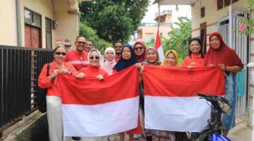 Semarak HUT RI ke-81, RSUD Drs. H. Amri Tambunan Gelar Lomba dan Bagikan 100 Bendera kepada Warga