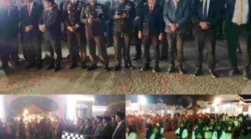 Pemkab Bireuen Gelar Upacara Taptu dan Pawai Obor, Kajari Jadi Irup.
