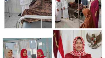 Lahir di Hari Kemerdekaan! 3 “Bayi Merah Putih” Disambut Puskesmas Manyak Payed