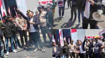 Basuki Rahmat Lumpuh Total! Ratusan Massa APMP Jatim Segel Kantor Pusat Bank Jatim