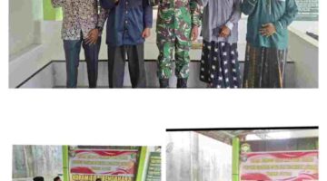 Danramil 04 Bendahara Kapten Inf Sri Indarjo komsos bersama ulama