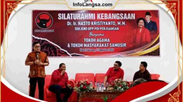 Silaturahmi Kebangsaan di Samosir, Hasto dan Rapidin Dorong Persatuan di Tengah Keberagaman