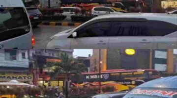 Pool Bus Langgar Perwal Sebabkan Kemacetan di SM Raja