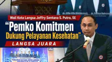 Wali Kota Jeffry Lantik Pengurus IDI Langsa 2026-2029, Tekankan Profesionalisme dan Empati
