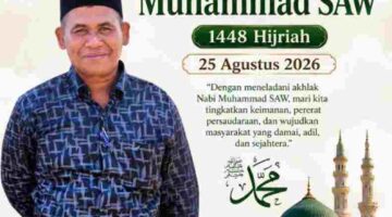 H.Yassir Geuchik Blang Nie Ucapan Selamat Menyambut Maulid Nabi Muhammad SAW Tahun 2026