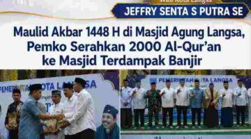 Momentum Maulid Akbar, Wali Kota Langsa Umumkan SK Jadup Tahap III untuk 23.869 KK