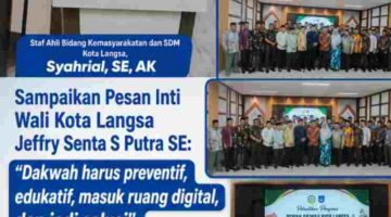 Mewakili Walikota Langsa Staf Ahli Syahrial, SE, AK Menghadiri Pelantikan Pengurus Dewan Dakwah Periode 2026-2031 dan Membuka Seminar Nasional, Ajak Bangun Dakwah Era Digital