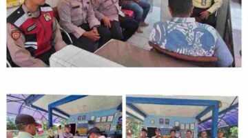 Sat Binmas Polres Aceh Tamiang Sambangi dan Monitoring Satpam PT Pertamina Hulu Rokan Field Rantau