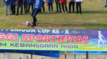 Wabup Aceh Timur Buka Piala Pemuda Cup ke-X di Idi Tunong