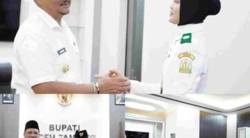 Bupati Armia Sambut Kepulangan Anggota Paskibraka Nasional