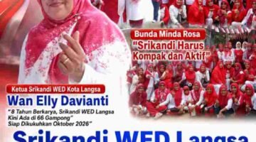Srikandi WED Langsa Gelar Silaturahmi Akbar & HUT RI ke-81, Hadir 500 Pengurus dari 66 Gampong