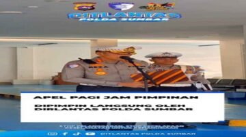 Apel Pagi Dipimpin Langsung Dirlantas Polda Sumbar, Halal Bi Halal Pererat Kebersamaan dan Semangat Pelayanan
