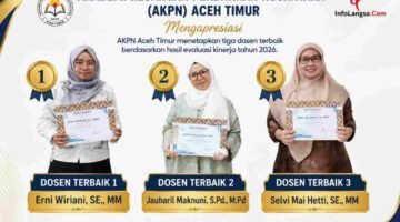 AKPN Nusantara Aceh Timur Apresiasi Kinerja Dosen Melalui Penilaian SPMI
