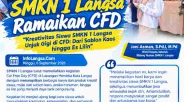 SMKN 1 Langsa: Cetak Wirausahawan Muda Lewat Produk DKV dan Bisnis Digital di CFD