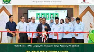 Warek I Launching Pusat BIPA, IAIN Langsa Tegaskan Langkah Menuju Kampus Internasional